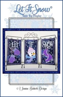 Let It Snow Table Top Display Pattern