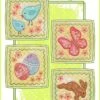 CD Spring Fling Coaster Set Embroidery By Janine Babich 5 CD Spring Fling Coaster Set Embroidery By Janine Babich -Keepsake Quilting Shop JBDSFC 01