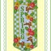 CD Spring Wall Hanging Machine Embroidery By Janine Babich 5 CD Spring Wall Hanging Machine Embroidery By Janine Babich -Keepsake Quilting Shop JBDSPRG 01