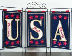 USA Table Top Display Pattern By Janine Babich -Keepsake Quilting Shop JBDUSA 03