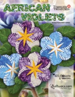 African Violets Pattern By Judy Niemeyer