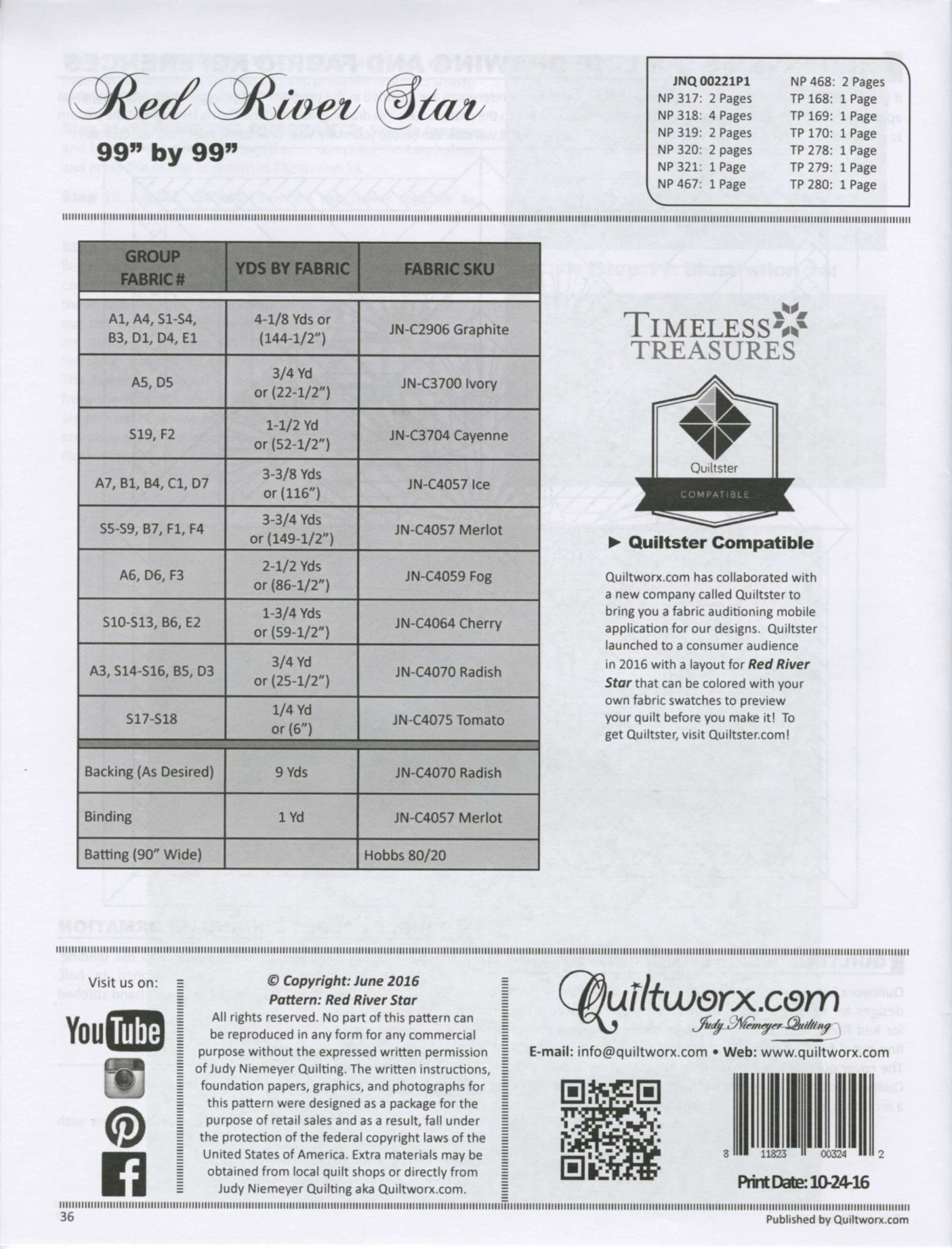 Red River Starr Quilt Pattern By Judy Niemeyer 2 Red River Starr Quilt Pattern By Judy Niemeyer - Image 2