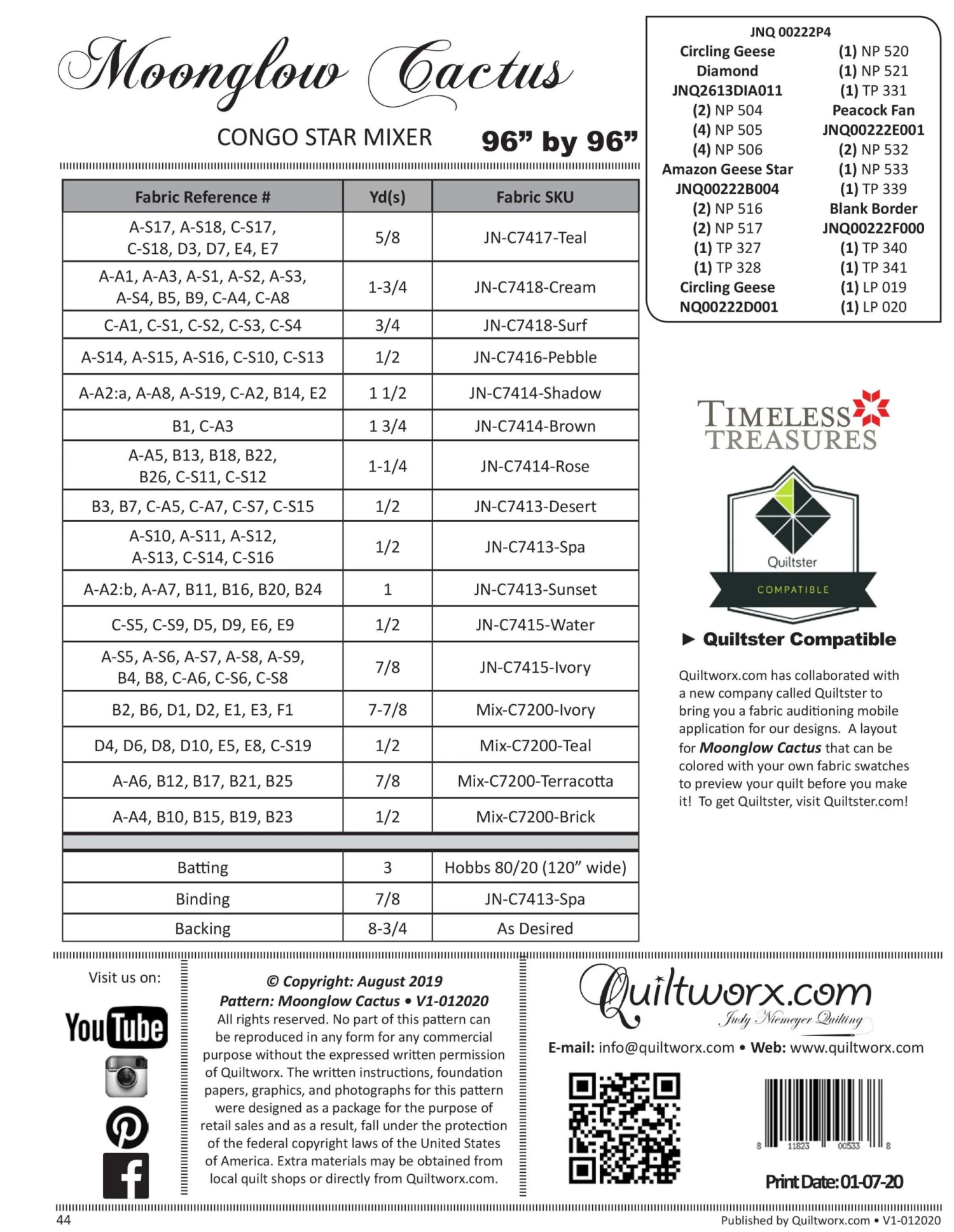 Moonglow Cactus 2 Moonglow Cactus - Image 2