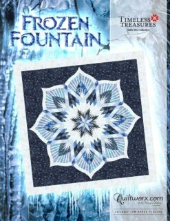 Frozen Fountain Quilt Pattern By Judy Niemeyer