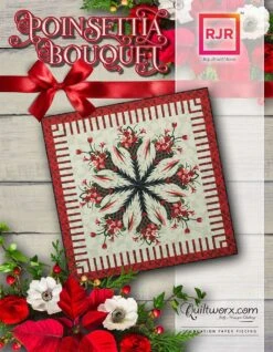 Poinsettia Bouquet Quilt Pattern By Judy Niemeyer