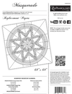 Masquerade Replacement Papers