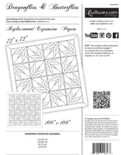 Dragonflies & Butterflies Replacement/Expansion Papers