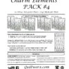 Charm Elements Pack 4 4 Charm Elements Pack 4 -Keepsake Quilting Shop JNQ145P 01