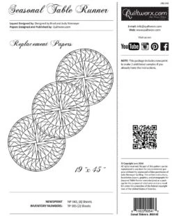 Seasonal Table Runners Extra Foundation Paper By Judy Niemeyer