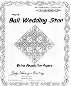 Bali Wedding Star Extra Foundation Paper By Judy Niemeyer