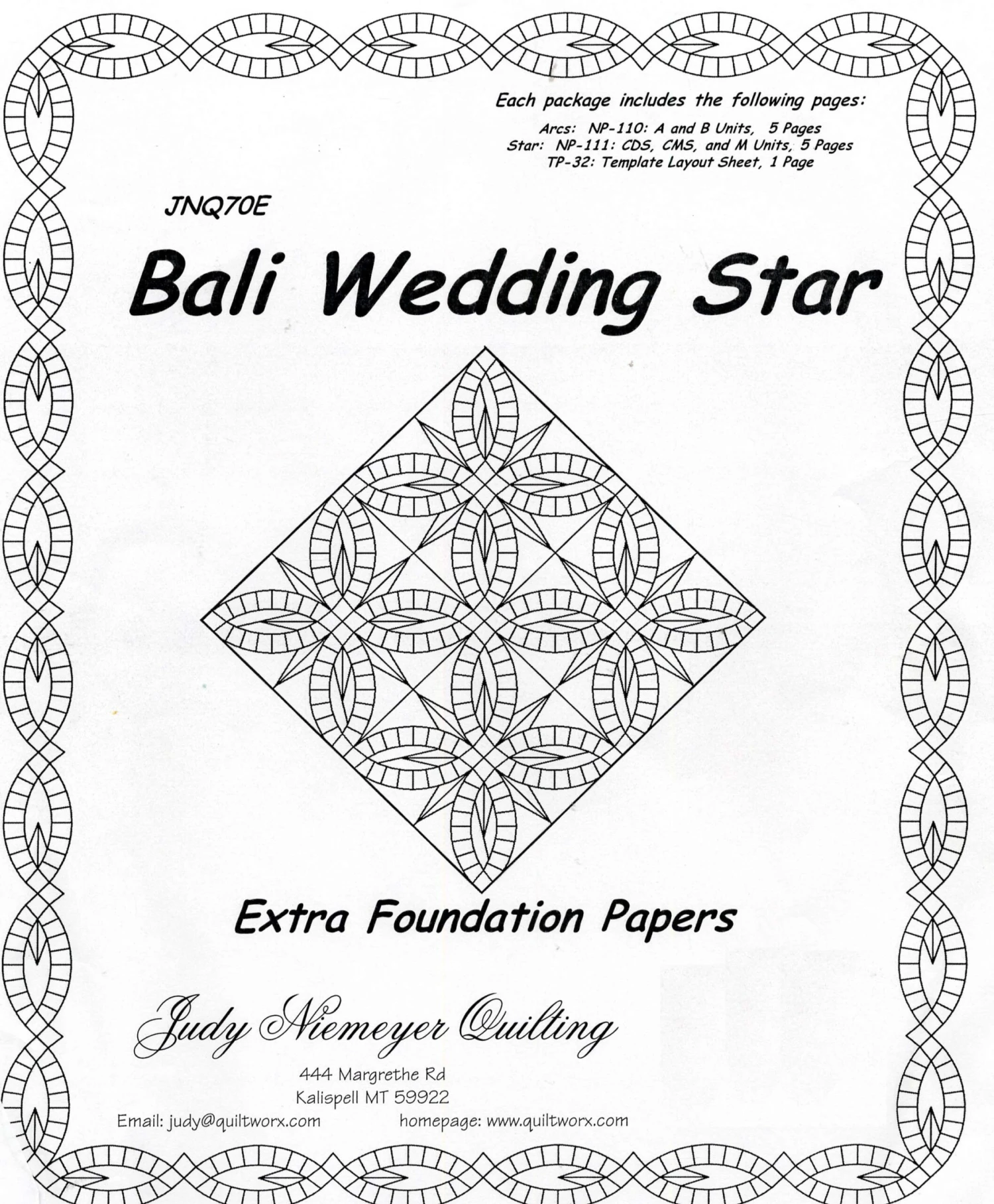 Bali Wedding Star Extra Foundation Paper By Judy Niemeyer 1 Bali Wedding Star Extra Foundation Paper By Judy Niemeyer