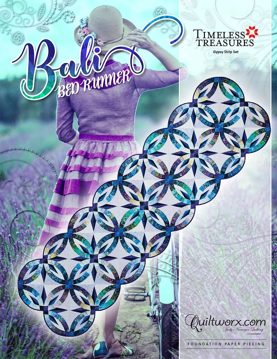 Bali Bed Runner Pattern By Judy Niemeyer 1 Bali Bed Runner Pattern By Judy Niemeyer