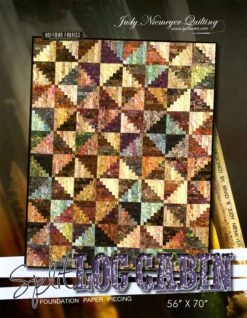 Split Log Cabin Pattern By Judy Niemeyer