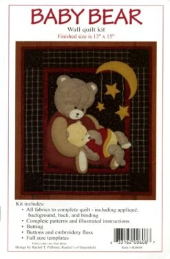Baby Bear Wall Quilt Kit By Rachel Pellman 6 Baby Bear Wall Quilt Kit By Rachel Pellman -Keepsake Quilting Shop K0608 01 37fde7dd 7f83 4ae6 843a 8656e199c05d