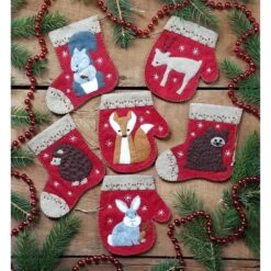 Christmas Critters Kit By Rachel Pellman Of Rachel's Of Greenfield