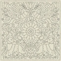 Sashiko Pattern Cloth Good News