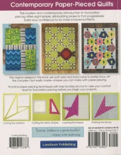 Contemporary Paper-Pieced Quilts 12 Contemporary Paper-Pieced Quilts -Keepsake Quilting Shop L027 02 b20db77b b69e 4357 ac1e 0f34f642c989