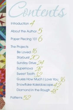 Contemporary Paper-Pieced Quilts 10 Contemporary Paper-Pieced Quilts -Keepsake Quilting Shop L027 03