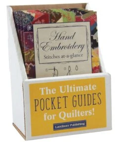 Hand Embroidery Stitches At-A-Glance Pocket Guide Displays