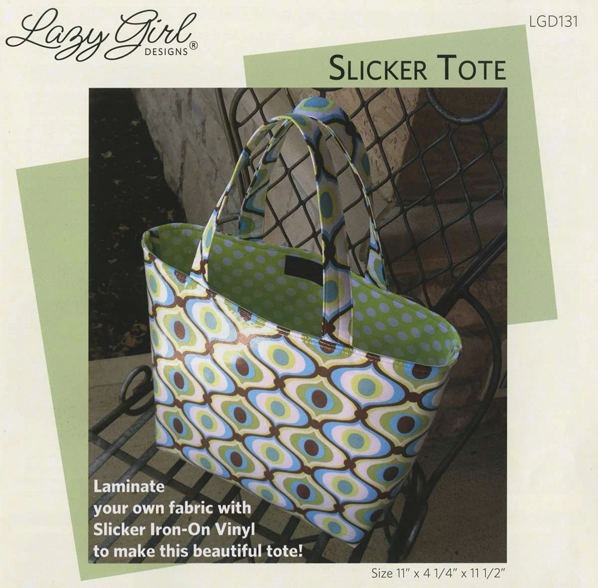 Slicker Tote - Pack Of 10 Patterns 1 Slicker Tote - Pack Of 10 Patterns
