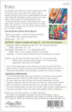 Fobio 5 Fobio -Keepsake Quilting Shop LGD137 02