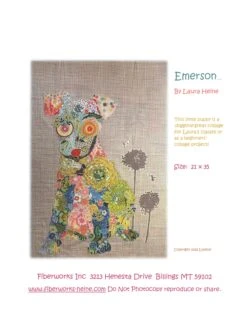Emerson Puppy Collage Quilt Pattern By Laura Heine