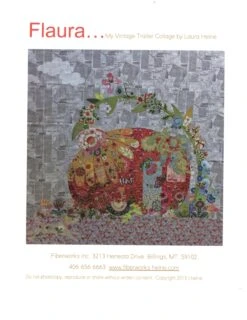 Flaura Vintage Trailer Collage Quilt Pattern By Laura Heine