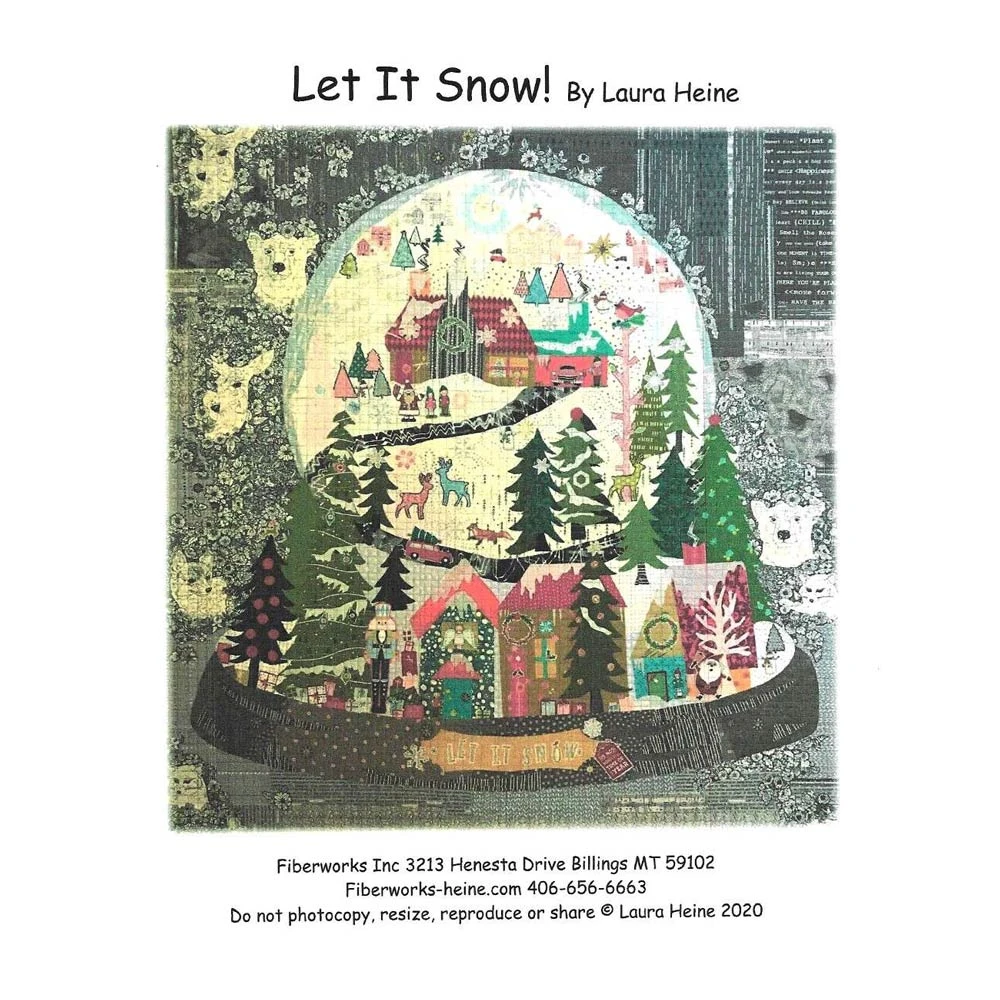 Let It Snow Collage Pattern 1 Let It Snow Collage Pattern