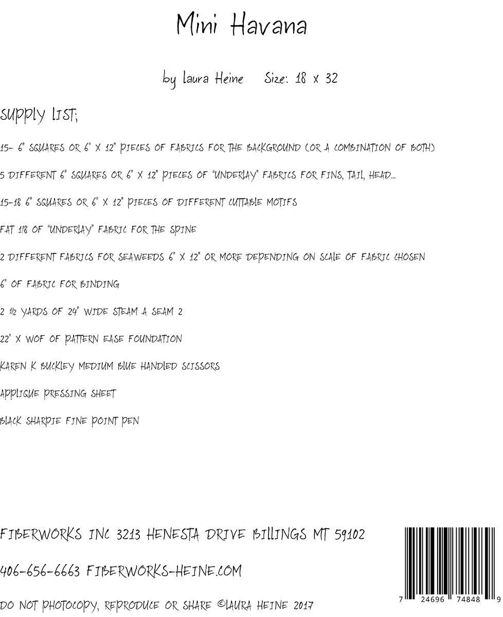 Mini Havana Collage Pattern By Laura Heine 2 Mini Havana Collage Pattern By Laura Heine - Image 2