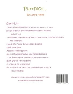 Purrfect Cat Collage Quilt Pattern By Laura Heine -Keepsake Quilting Shop LHFWPUR 02 b1f46b5f b8a6 4b5e be54 62aece208054