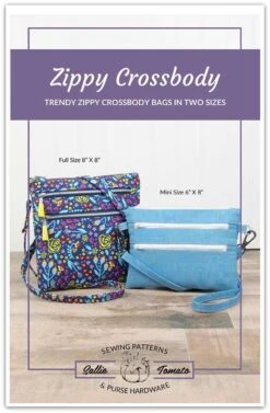 Zippy Crossbody Bags Pattern