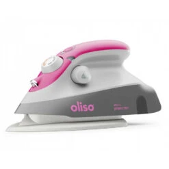 Oliso Mini Iron With Trivet Raspberry