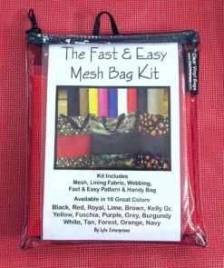 Fast And Easy Red Mesh Bag Kit