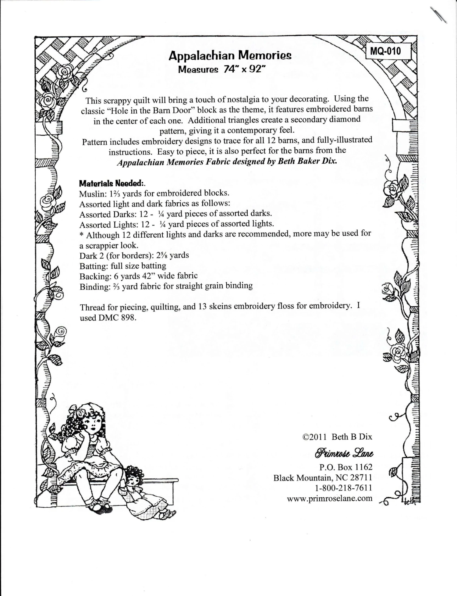 Appalachian Memories Quilt Pattern By Beth Dix 2 Appalachian Memories Quilt Pattern By Beth Dix - Image 2