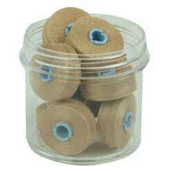 Magna-Quilt Delights Style M 135yd Pre-wound Bobbin Light Tan 10 Jar