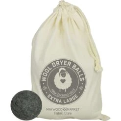 Dark Wool Dryer Balls Each Bag Includes 4 Reusable Dryer Balls
