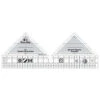 Creative Grids 90 Degree Double-Strip Ruler 2 Creative Grids 90 Degree Double-Strip Ruler -Keepsake Quilting Shop N612 01