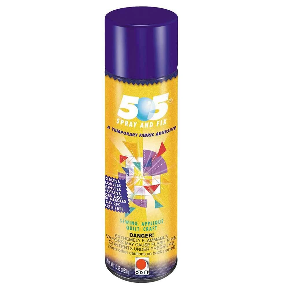 505 Spray & Fix Temporary Repositionable Fabric Adhesive 14.7oz 1 505 Spray & Fix Temporary Repositionable Fabric Adhesive 14.7oz