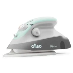 Oliso Mini Iron With Trivet Aqua