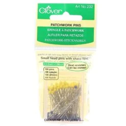 Patchwork Glasshead Pin Size 23 - 1 7/16in 100ct