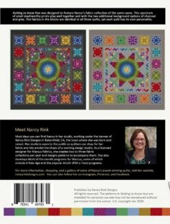 Getting To Know Hue Quilt Pattern Booklet By Nancy Rink 4 Getting To Know Hue Quilt Pattern Booklet By Nancy Rink -Keepsake Quilting Shop NRDGTKH 02