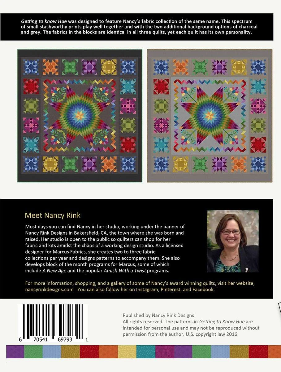 Getting To Know Hue Quilt Pattern Booklet By Nancy Rink 2 Getting To Know Hue Quilt Pattern Booklet By Nancy Rink - Image 2