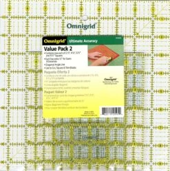 Omnigrid Square Ruler Value Pack 2