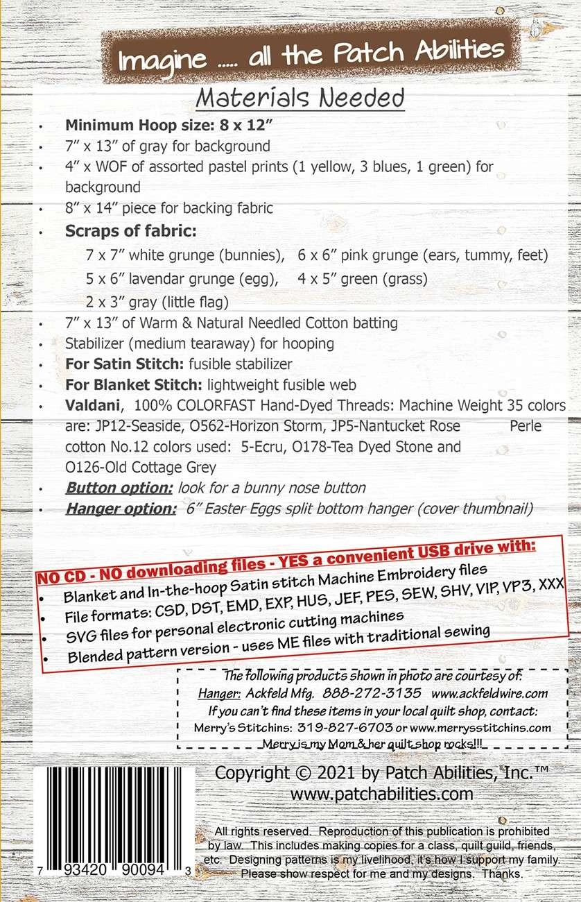 Easters Biggest Fan Machine Embroidery Version 2 Easters Biggest Fan Machine Embroidery Version - Image 2