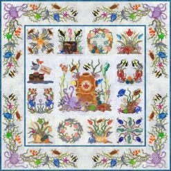 Octopuses Garden Quilt Pattern Set By Pearl Pereira