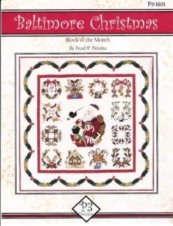 Baltimore Christmas Complete Pattern Set By Pearl Pereira - Pattern Only
