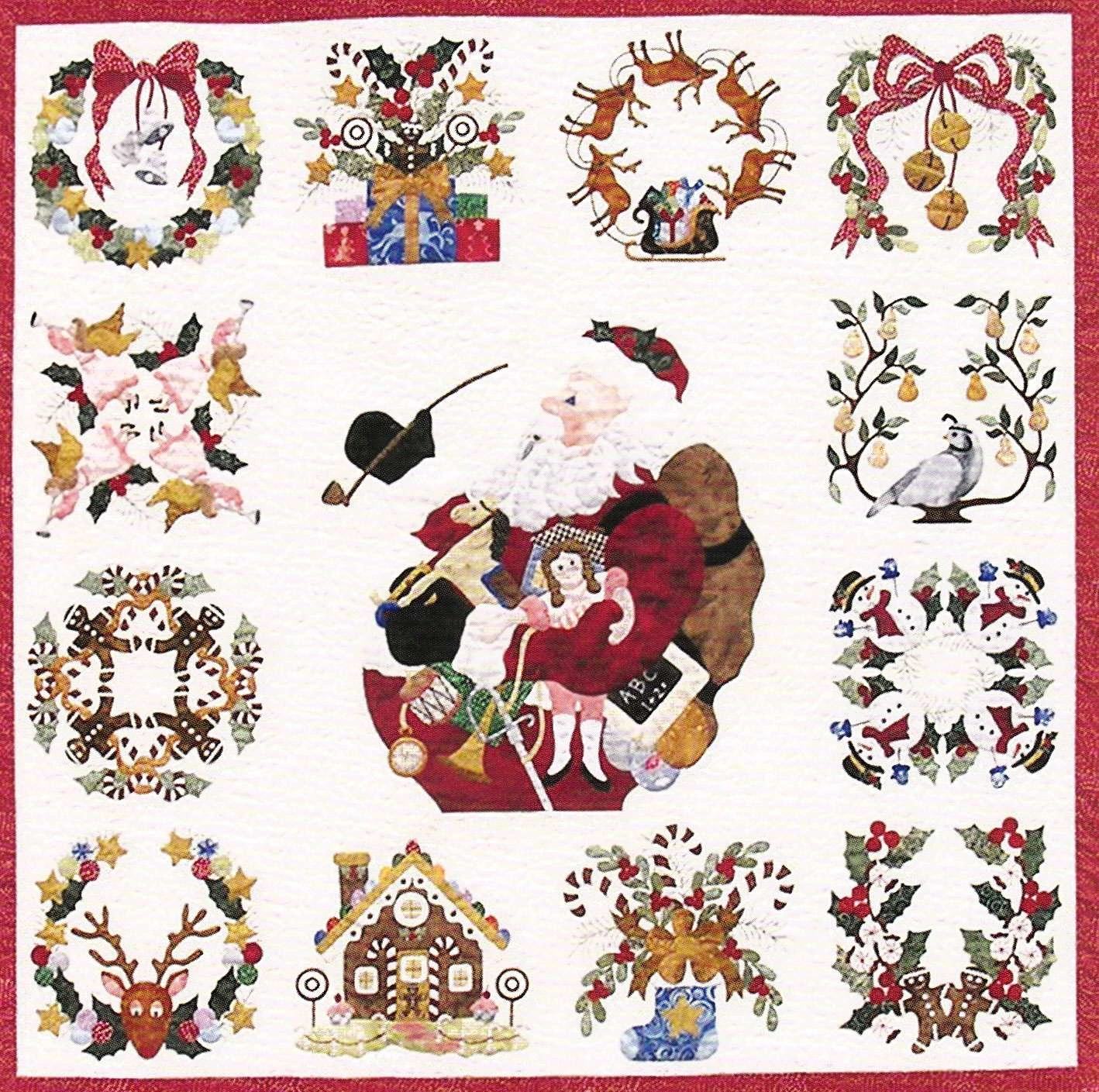 Baltimore Christmas Complete Pattern Set By Pearl Pereira - Pattern Only 2 Baltimore Christmas Complete Pattern Set By Pearl Pereira - Pattern Only - Image 2