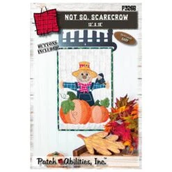 Not So Scarecrow With Buttons - Pattern