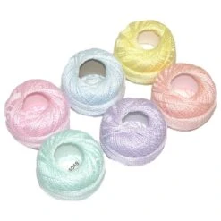 Pearl Cotton Size 12 Thread Sampler Pack Pastel