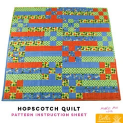Hopscotch Quilt - Bella Pineapple Pack Pattern